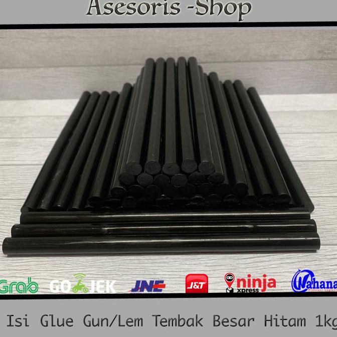 Isi Lem Tembak Besar Warna Hitam 1Kg Termurah