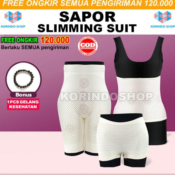 Sapor slimming suit Korset pelangsing Original