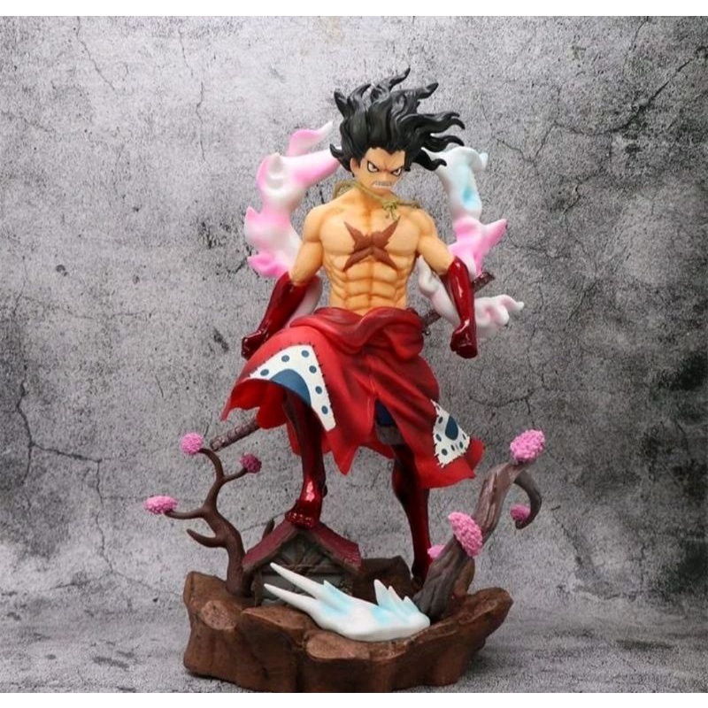 one piece figure Luffy Snakeman Gear 4