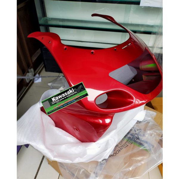 Fairing Atas Ninja Rr Old Merah Maron Original