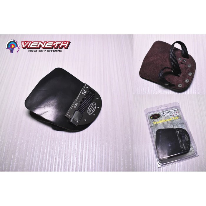 Promo Finger Tab Barebow / Fingertab Byblackmamba Traditional T-2 / Panahan