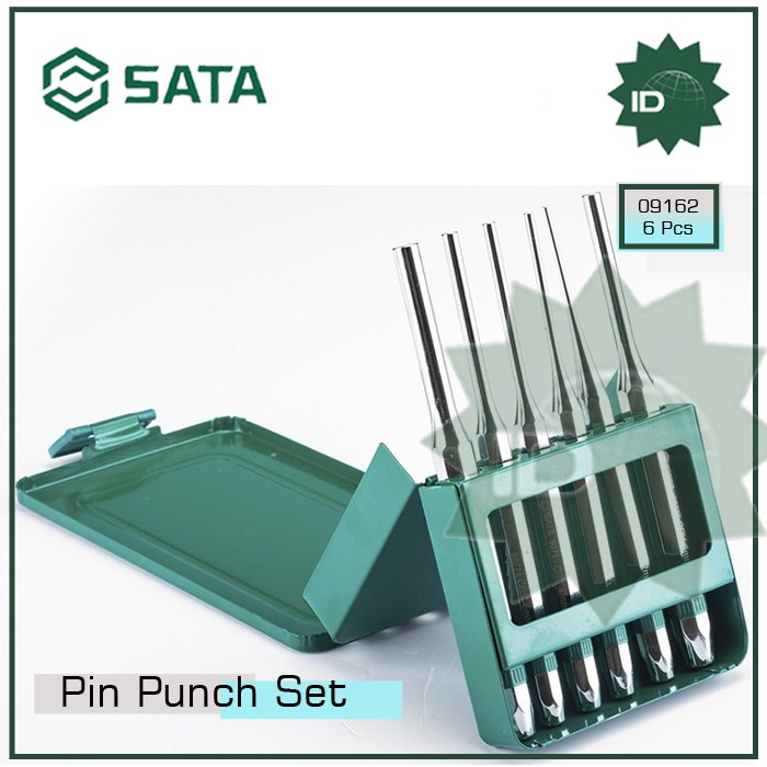 

Pahat Pin Set 09162 - 6Pc Pin Punch Set Sata