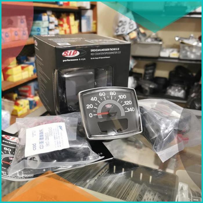 Speedometer Digital SIP vespa PTS special 140Kmh Original SIP Germany