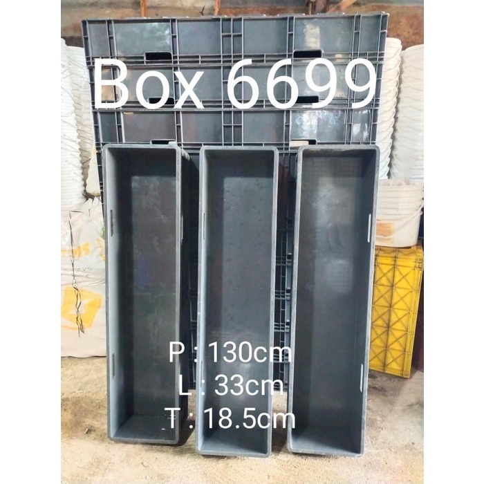 Box Ikan Box Fiber Aquarium Plastik Box Budidaya 6699 Berkualitas