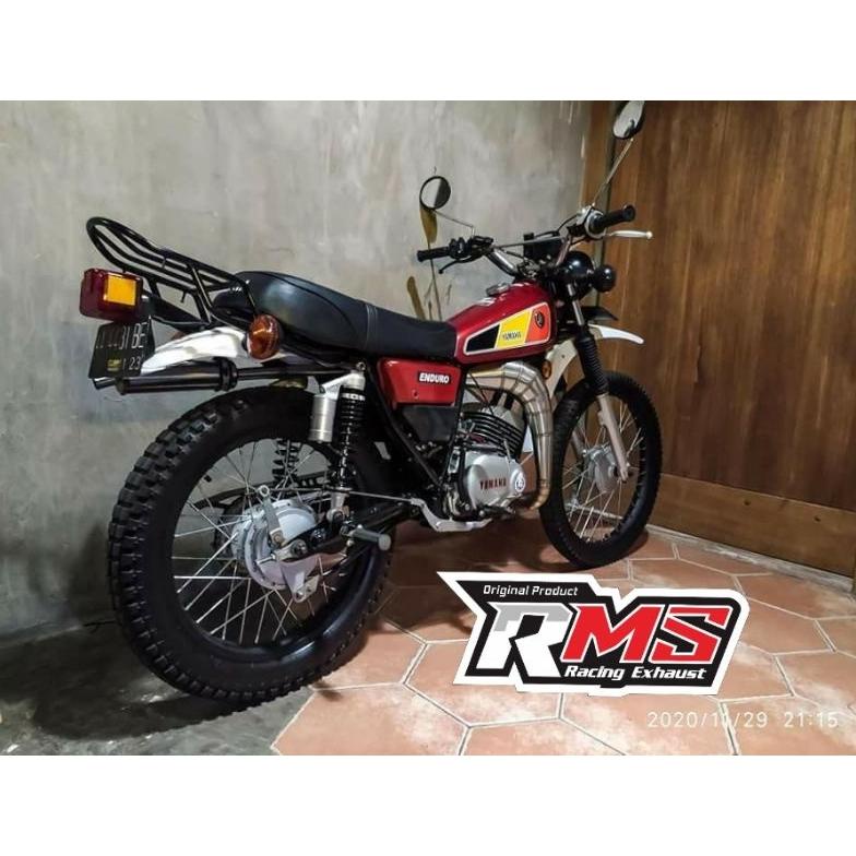 Knalpot DT 100. Knalpot Yamaha DT 100. Knalpot Ts 125. Knalpot Trail Ninja. Knalpot Udang 2 tak Stai
