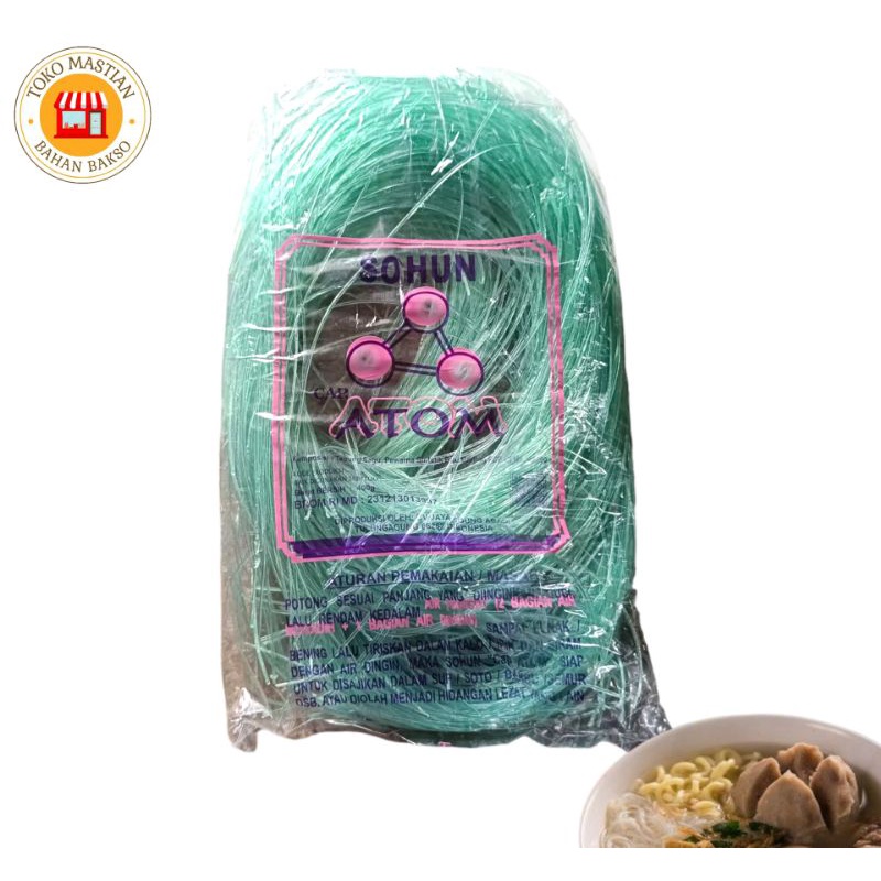 

Sohun bihun bakso cap atom (400gr)
