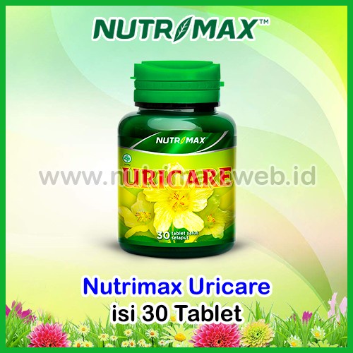 

Nutrimax Uricare isi 30 Vitamin/Obat Herbal Untuk Penurun Asam Urat