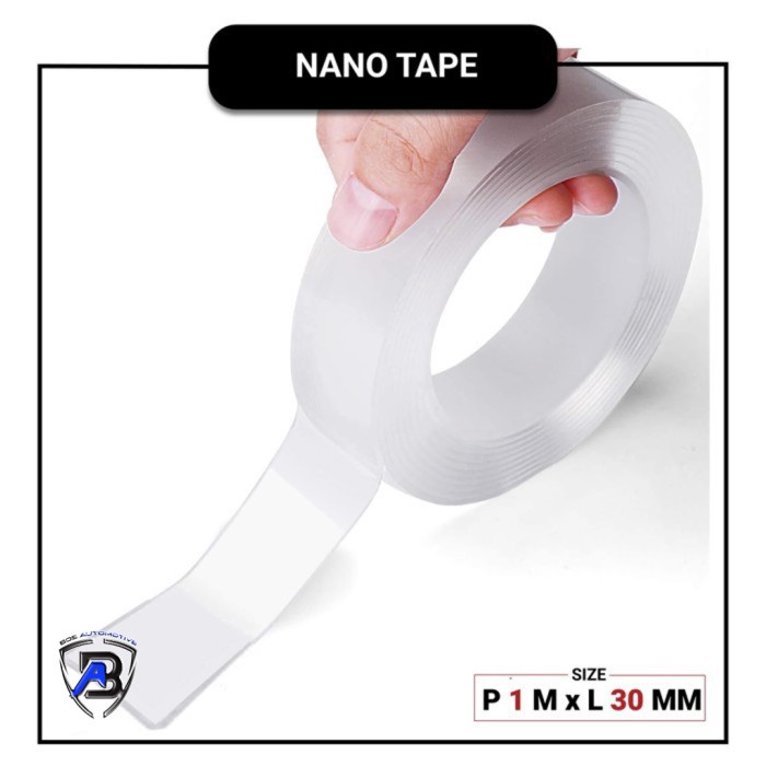 

Terbaru Double Tape Nano Bening Tahan Air 30Mm X 2Mm X 1M (P) High Quality