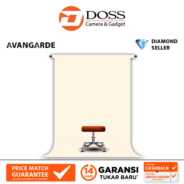 AVANGARDE SEAMLESS BACKGROUND PAPER - 64 FAWN