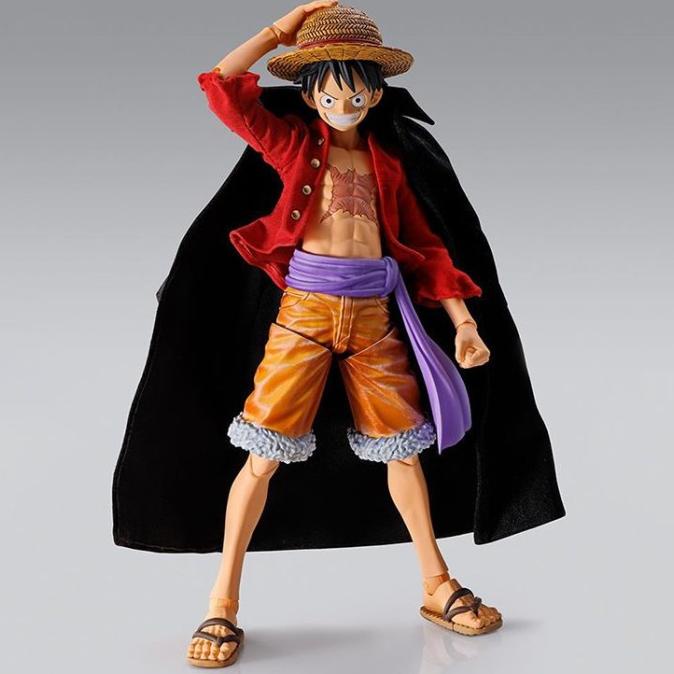 Promo One Piece Imagination Works Monkey D Luffy Figure 17Cm