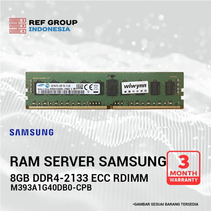 RAM server memory RDIMM DDR4 8Gb 2133Mhz PC17000 ECC reg