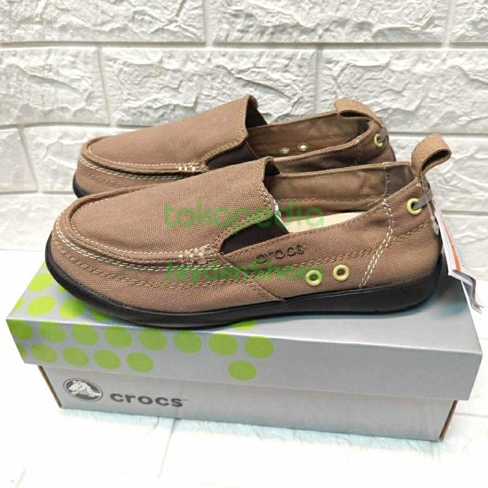 CROCS/CROCS WALU MAN/SEPATU PRIA/SLIP ON PRIA/CROCS PRIA/CROCS WALUMAN