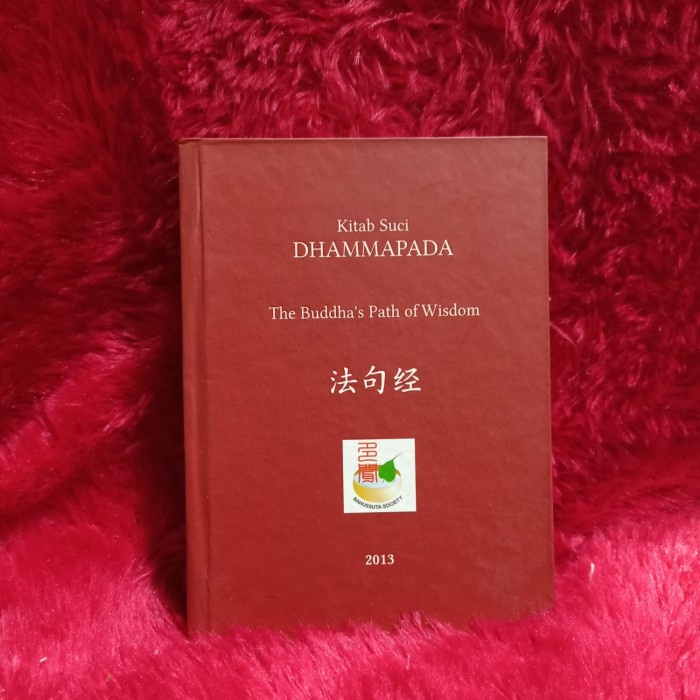 BUKU KITAB SUCI DHAMMAPADA 3 BAHASA