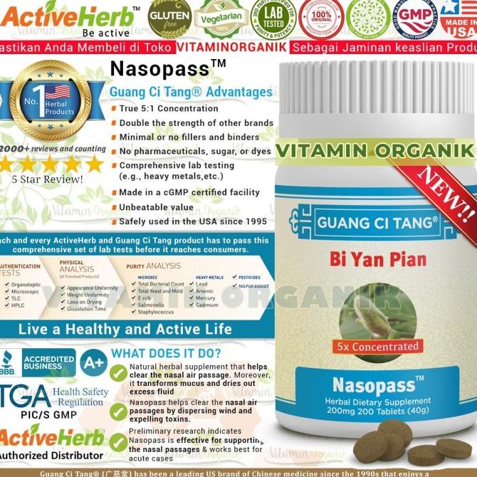 

Obat Sinus / Obat Sinusitis Herbal Natural Bi Yan Pian