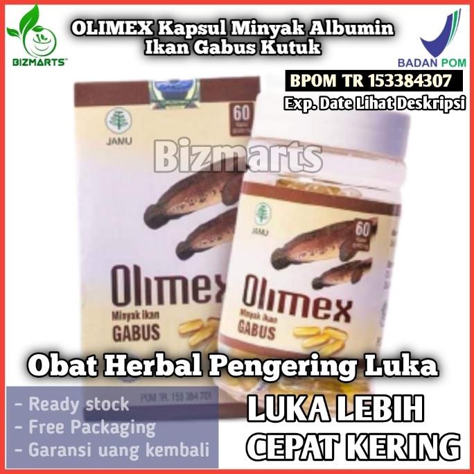 

Olimex Kapsul Herbal Minyak Ikan Gabus Kutuk Untuk Luka