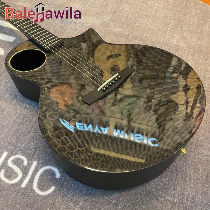 PROMO GITAR AKUSTIK ELEKTRIK GITAR ENYA X4 PRO S4 EQ 41 INCH CARBON FIBER #ORIGINAL
