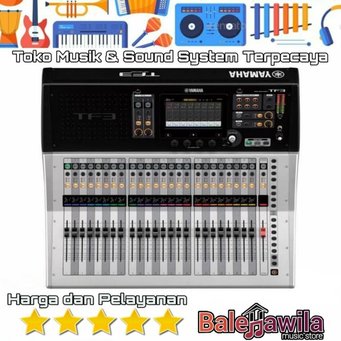 PROMO MIXER DIGITAL YAMAHA TF3 MIXER YAMAHA TF 3 ORIGINAL #ORIGINAL