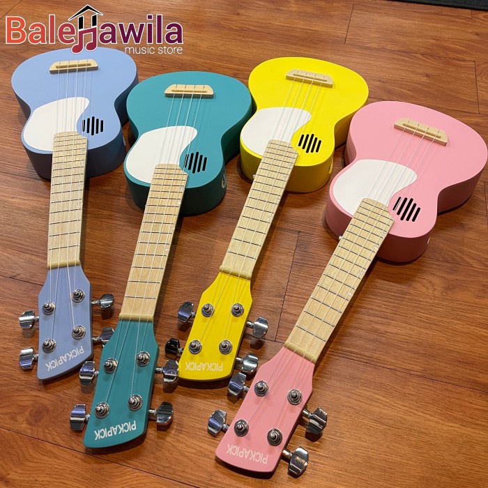 PROMO PREMIUM UKULELE PICKAPICK SOPRAN SOPRANO MAHOGANY 21 INCH KENTRUNG #ORIGINAL