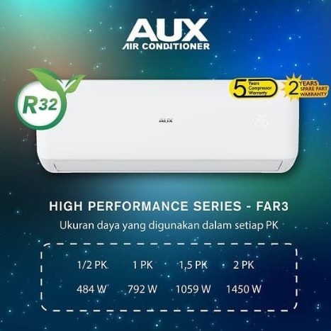 Ac Aux 1.5 Pk Asw12-Far3 + Pasang Ready