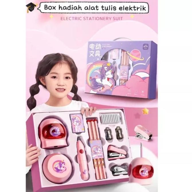 

Alat tulis Sekolah Otomatis Preschool TK SD full set Premium Kado new