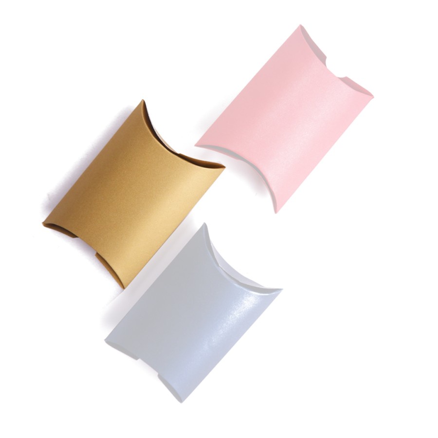 

10 pcs pillow box dus bantal warna gold size xs 8 x 11 jasmine carton