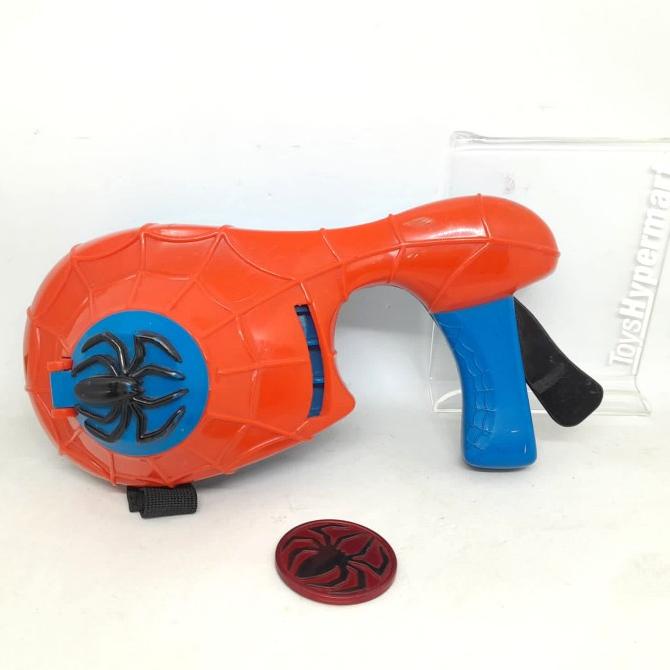 ORIGINAL Marvel SPIDERMAN Disc Launcher Toybiz