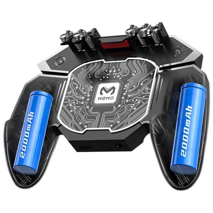 Memo Gamepad Dl100 Cooler Peltier 4000 Mah Battery And 4 Trigger Terlaris