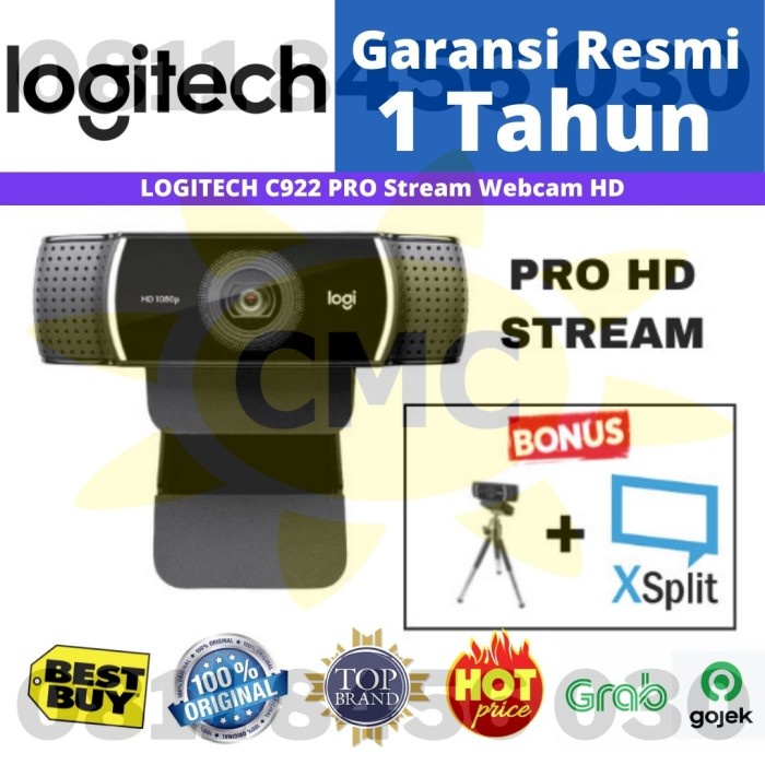 Logitech C922 C 922 Pro Stream Webcam