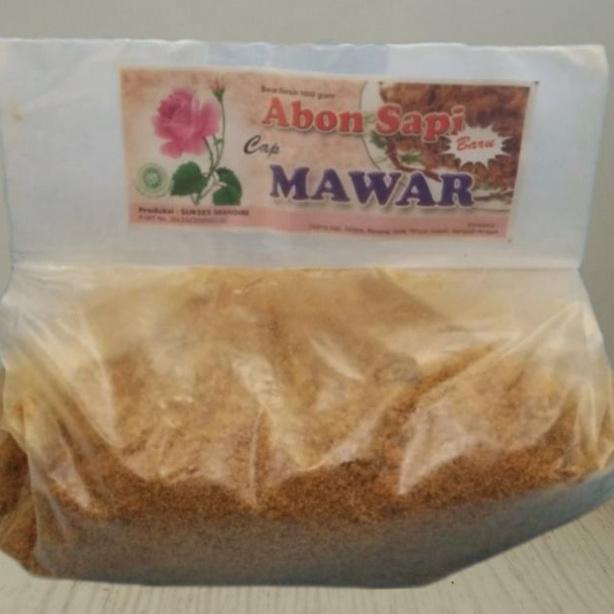 

Abon Sapi Cap Mawar 1 Kg