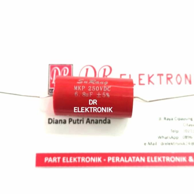 Kapasitor MKP Surong Surang 6.8uf 6,8uf 685 250v Original 6,8 uf 250 v dre3 Ayo Order