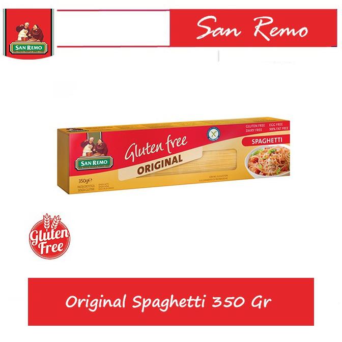 

Ready SAN REMO Gluten Free Pasta Original Spaghetti 350 Gr