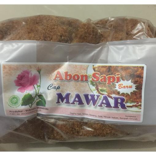 

Abon Sapi Cap Mawar Kemasan 1 Kg