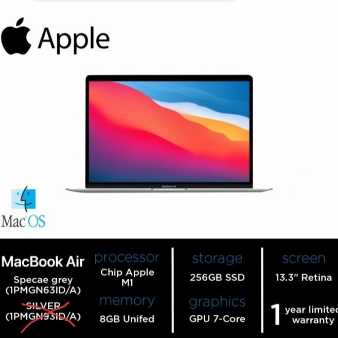IBOX apple macbook air 2020 8gb 256gb 13inch