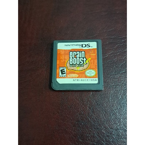 Brain Boost Beta Wave USA Kaset Game Nintendo DS 3DS 2DS