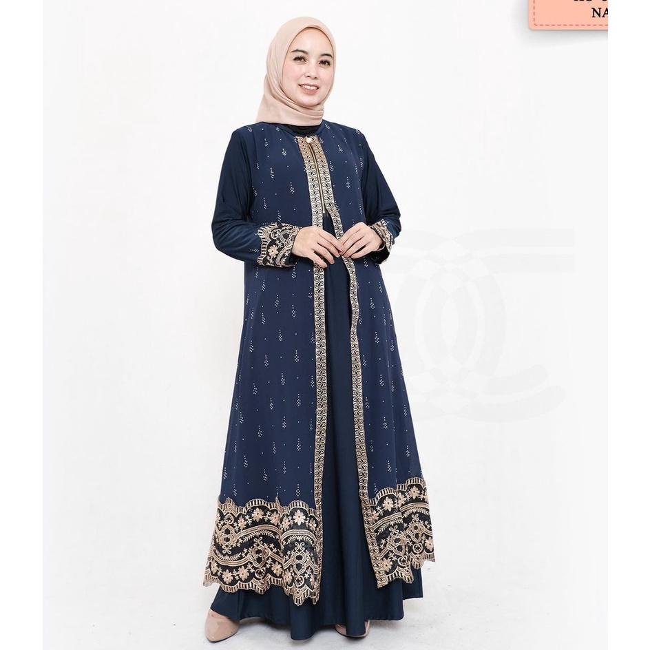 (Terlaris) Gas Abaya Turkey Comera Kc-310 Jumbo Busui / Abaya Turkey Dubai Busui Dress - Baju Abaya 