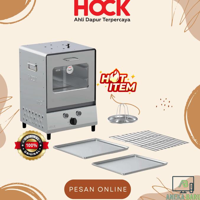 Hock Oven Gas Portable HO-GS103 (Stainless Steel)