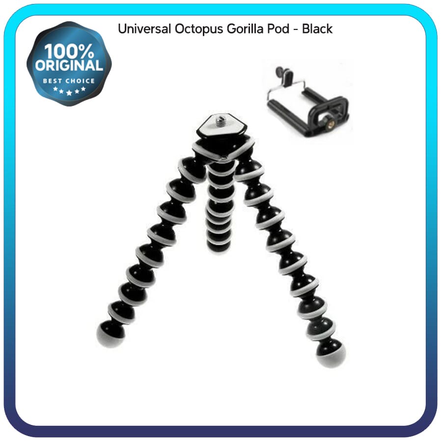 Tripod Flexible Gorilla Pod Stand Gurita Octopus Large Holder Camera