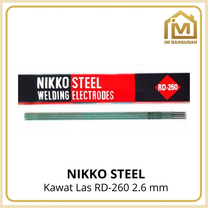Kawat Las Nikko Steel Rd-260 2.6Mm / Rd 260 2.6 Mm 5 Kg