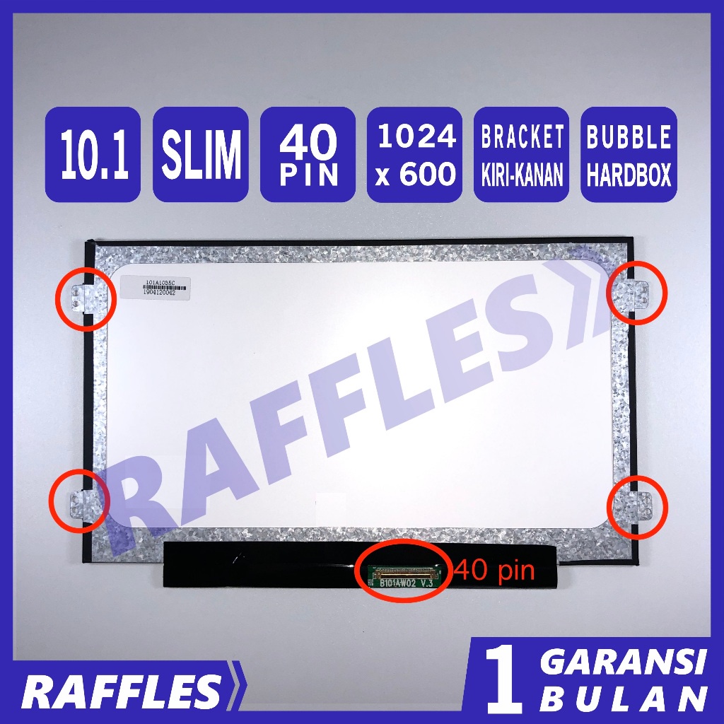 LCD LED Acer Aspire One D255 D255E D257 D260 D270 521