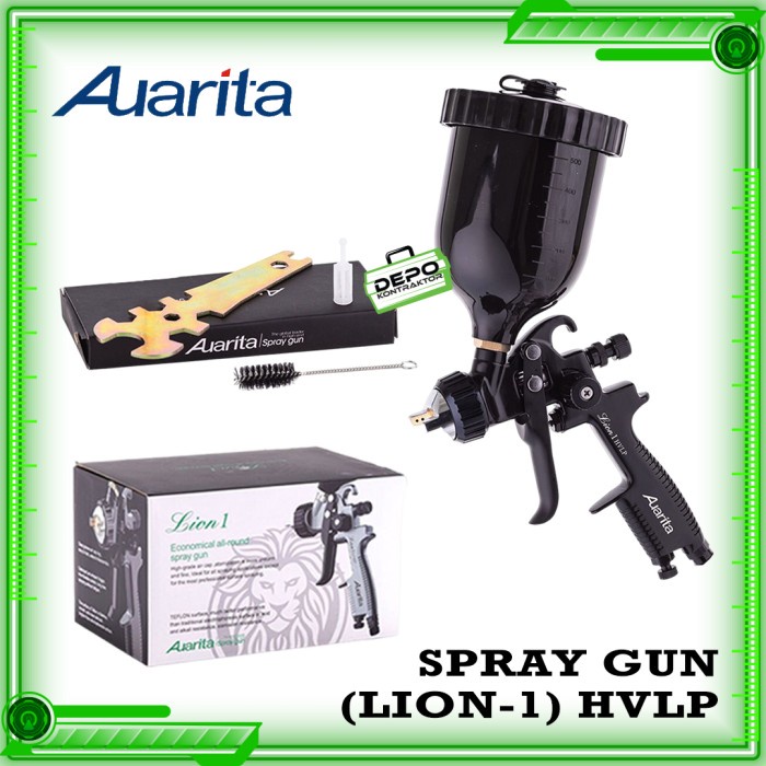 Spray Gun AUARITA LION 1 HVLP Environmental LION 1 nozzel 1.3mm