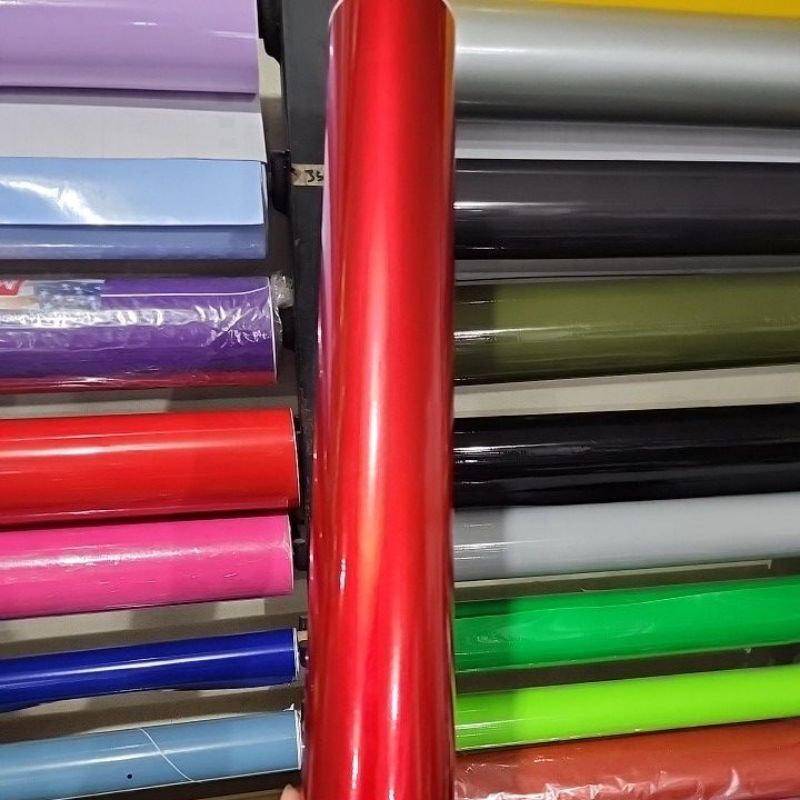 stiker merah candy