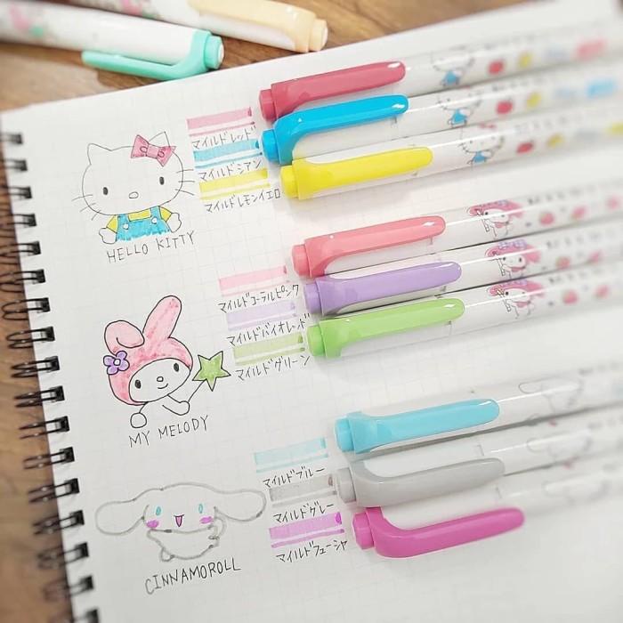 

Mildliner Sanrio Set |Gudetama My Melody Hello Kitty Pom Pom Purin Dll