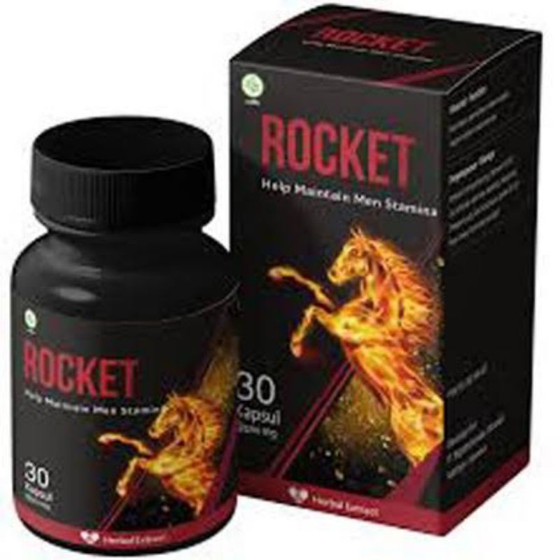 ROCKET Obat Herbal Asli Original Penambah Stamina Pria