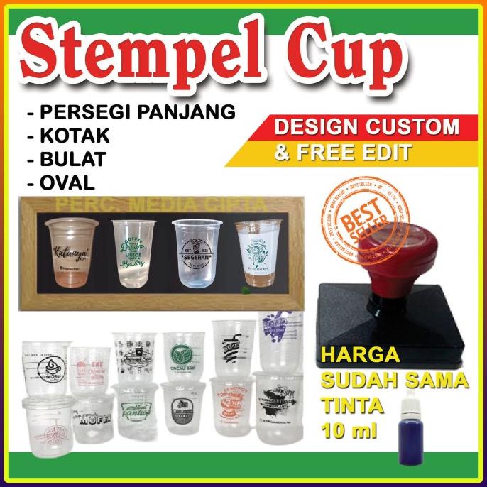 

Stempel Gelas Cup / Mika / Plastik / Kaca