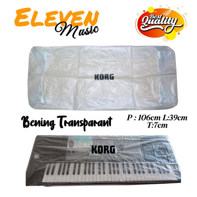 Cover Keyboard Korg Transparant Penutup Debu Keyboard Korg