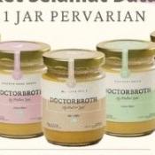

Doctor Broth - Kaldu Chien Bone, Beef Bone Broth, Salmon Bone, & Ikan Gabus Halal - 300Gr