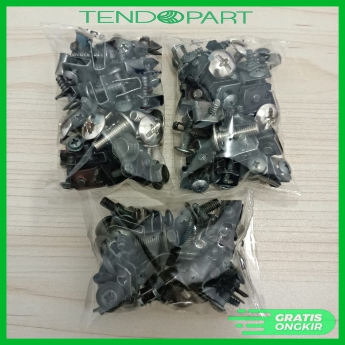 satu set baut / baud mur full body motor honda supra X 125 fi 2015