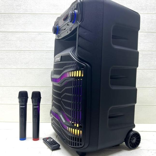 Speaker 15 inch portable Active mic wireless Noise 889Z Original sound Murah