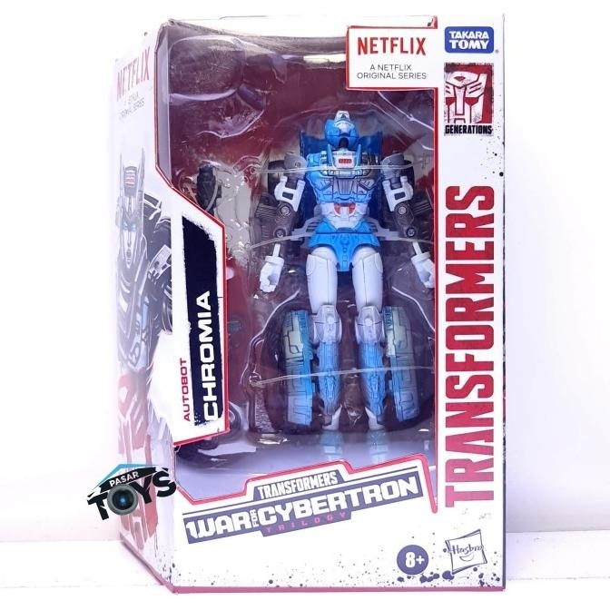 Chromia Transformers Netflix War for Cybertron Trilogy Deluxe Class