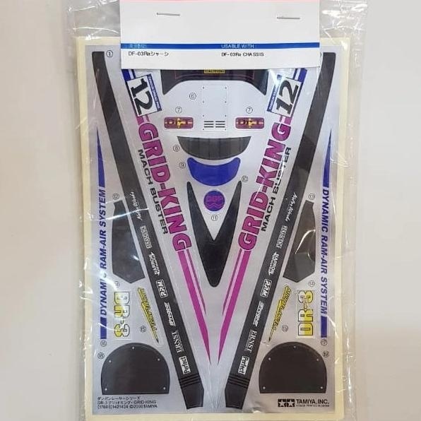 tamiya stiker dangun racer type D